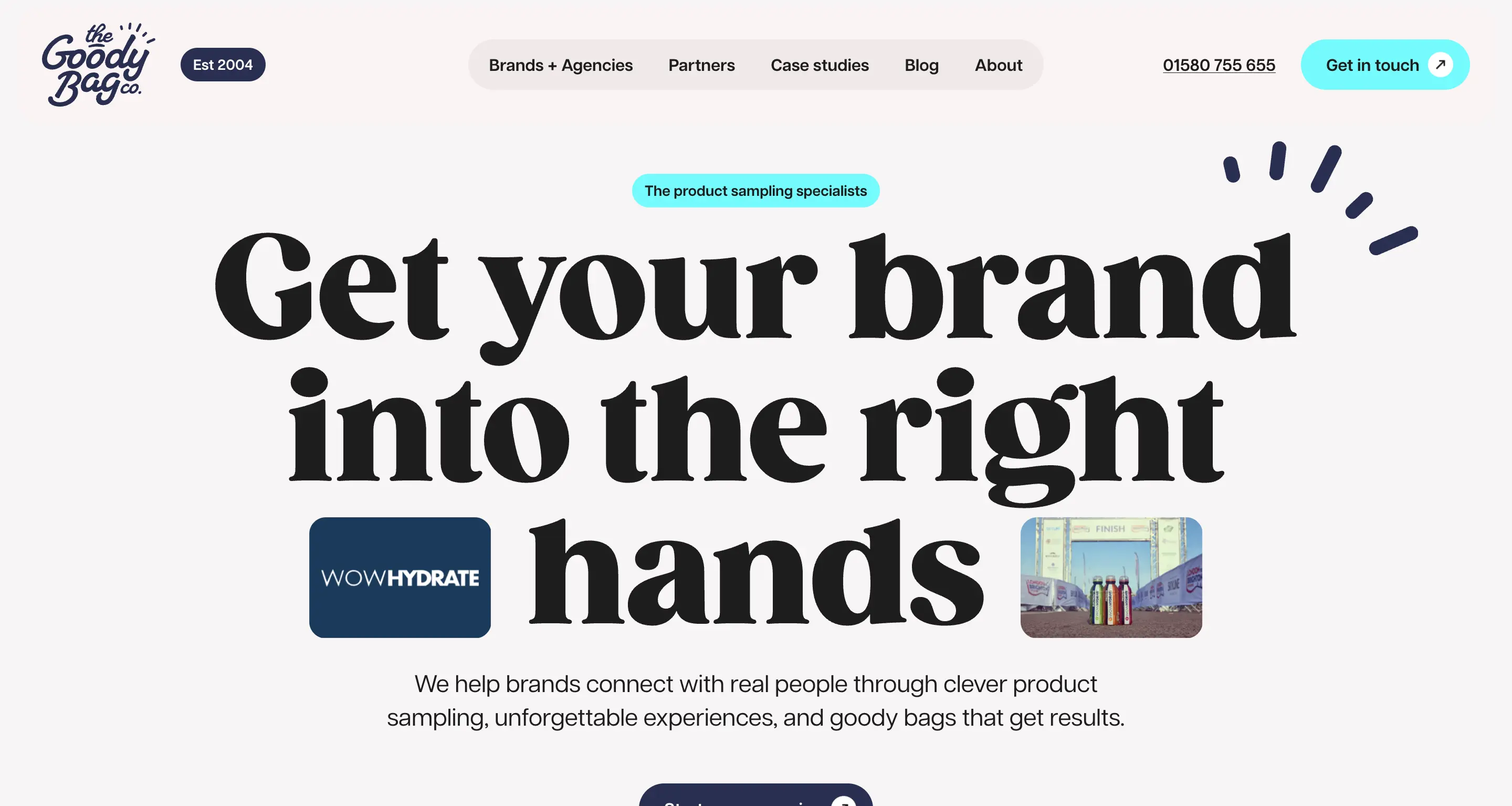 Studio Red website design sample 2
